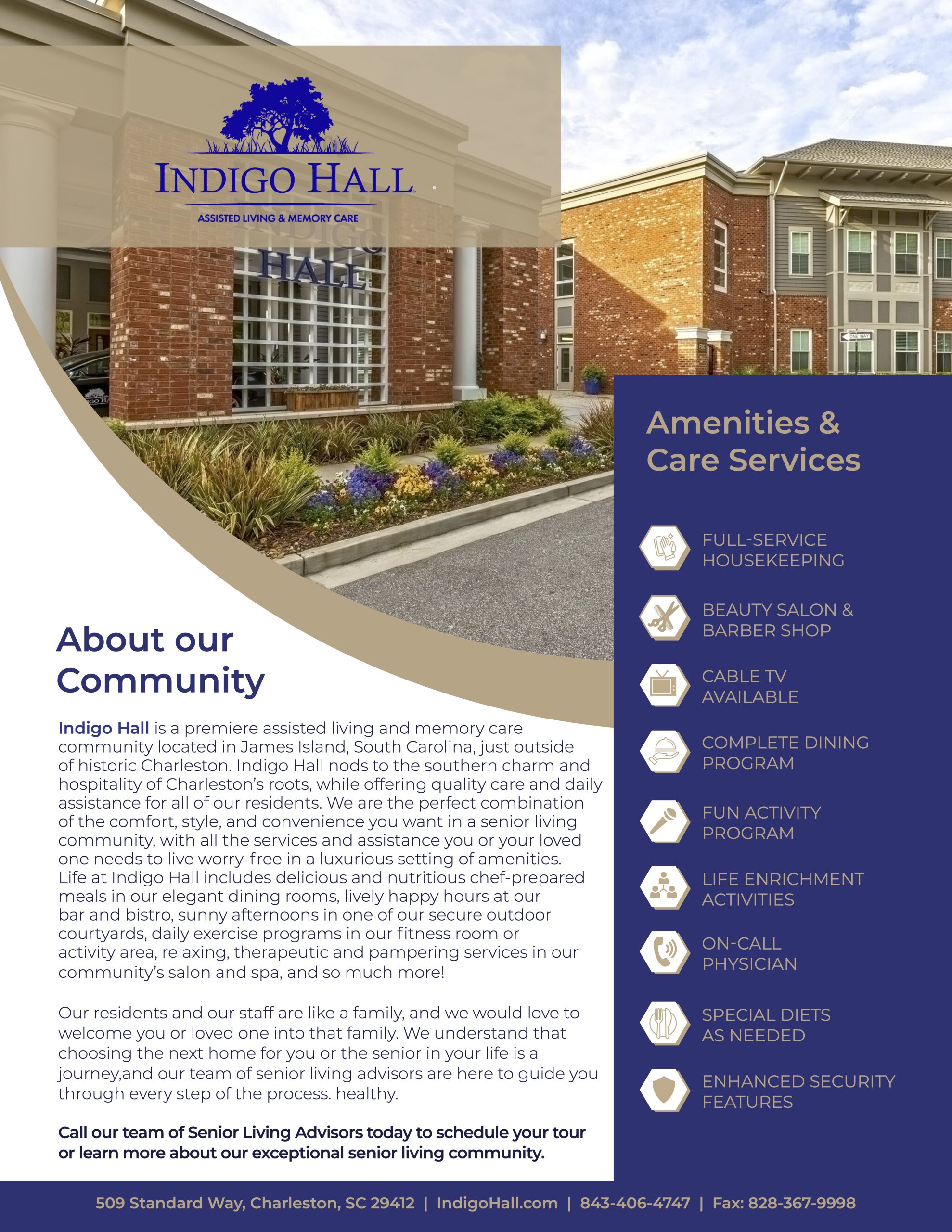 Indigo Hall- About our Services